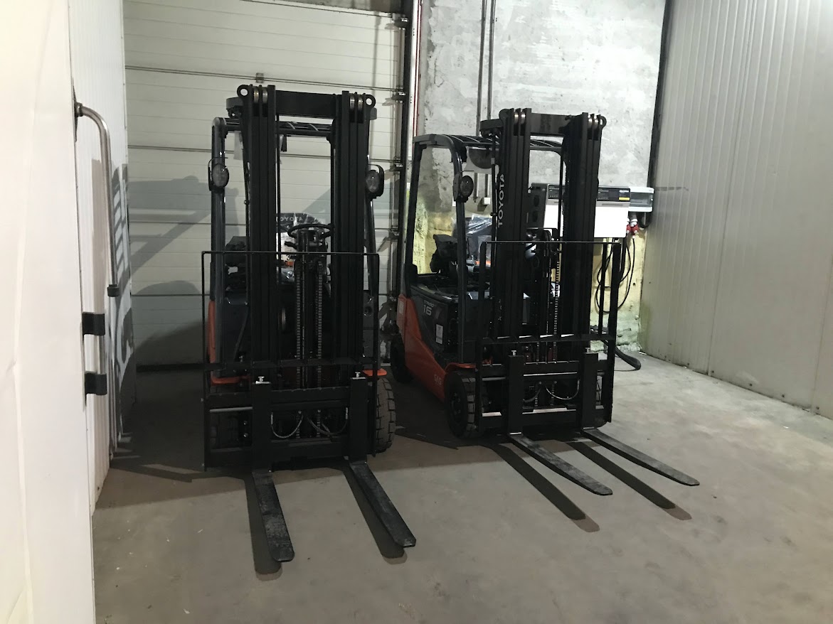 Два електронавантажувача TOYOTA введені в експлуатацію